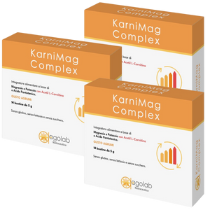 3 x KarniMag - Potassio Magnesio 42 Bustine